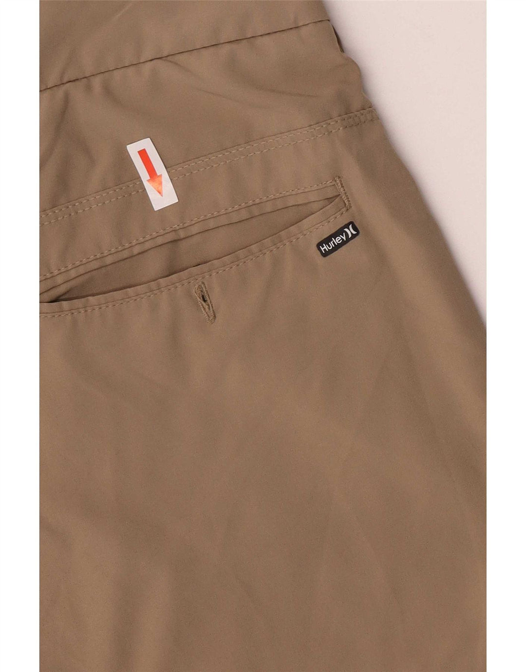 Hurley Boys Chino Shorts 15-16 år W33 Khaki Polyester