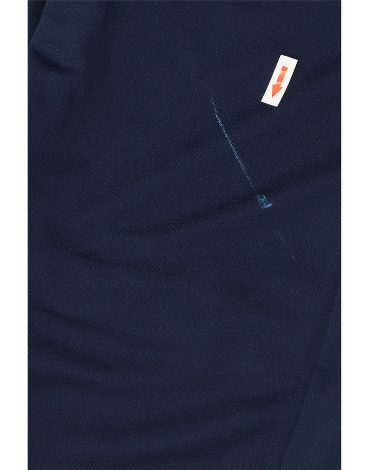 ADIDAS Herre Climalite træningsdragt topjakke UK 36/38 Small Navy Blue