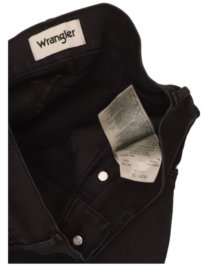 Wrangler Dame Larston Slim Jeans W28 L32 Sort