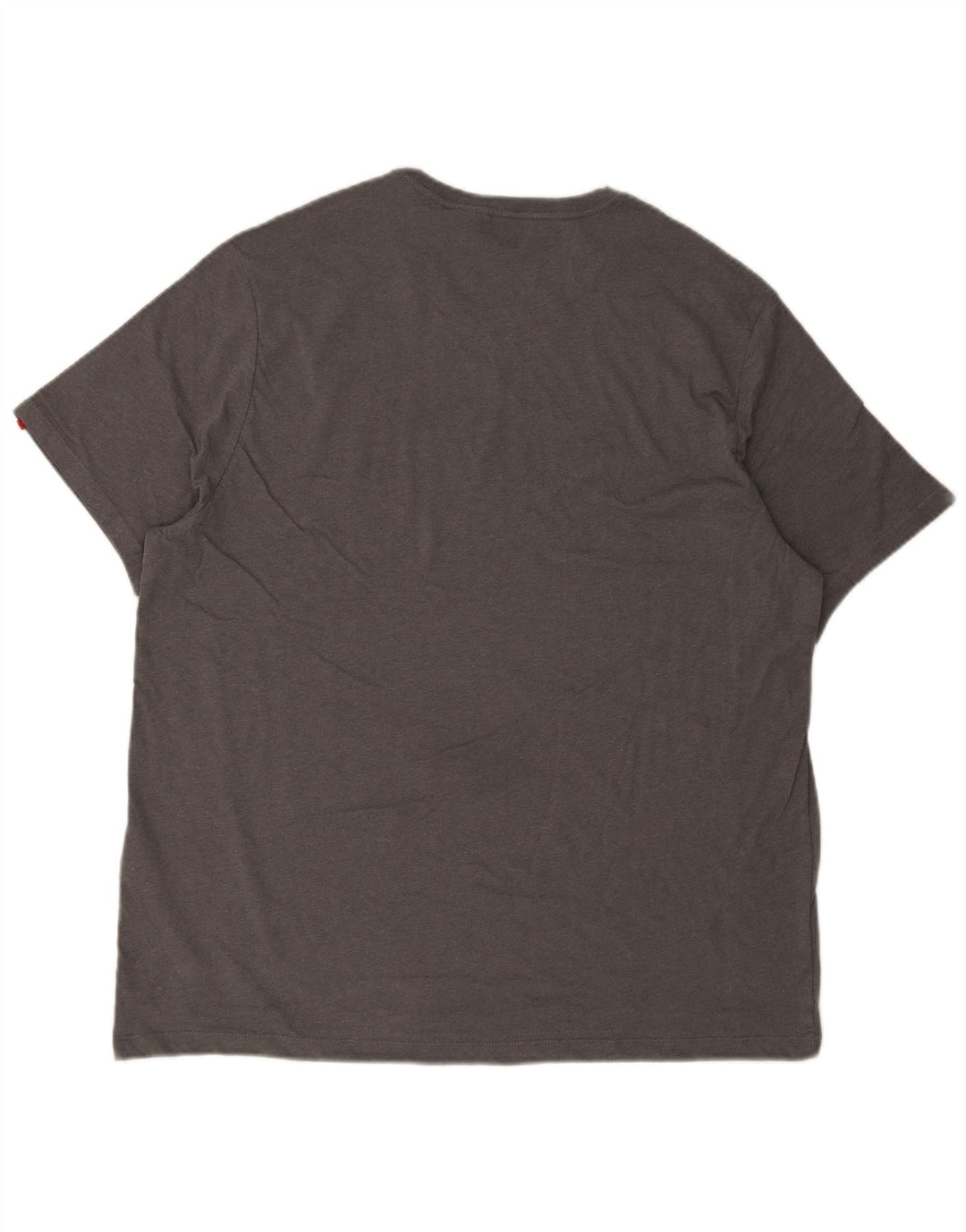 LEVI'S Herre T-Shirt Top 2XL Grå Bomuld