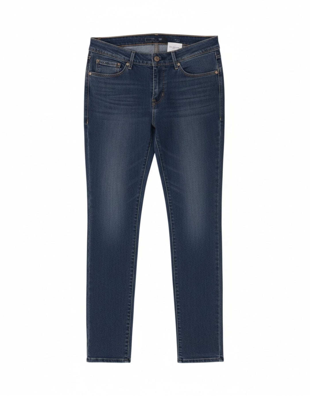 Levi's Dame Mid Rise Skinny Jeans W29 L32 Blå