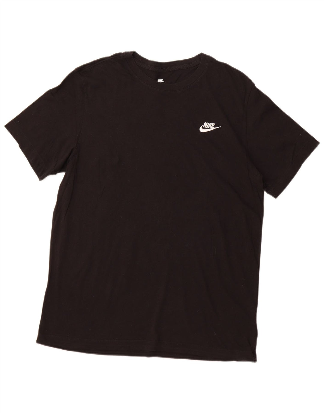 NIKE T-shirt top til mænd, stor sort bomuld