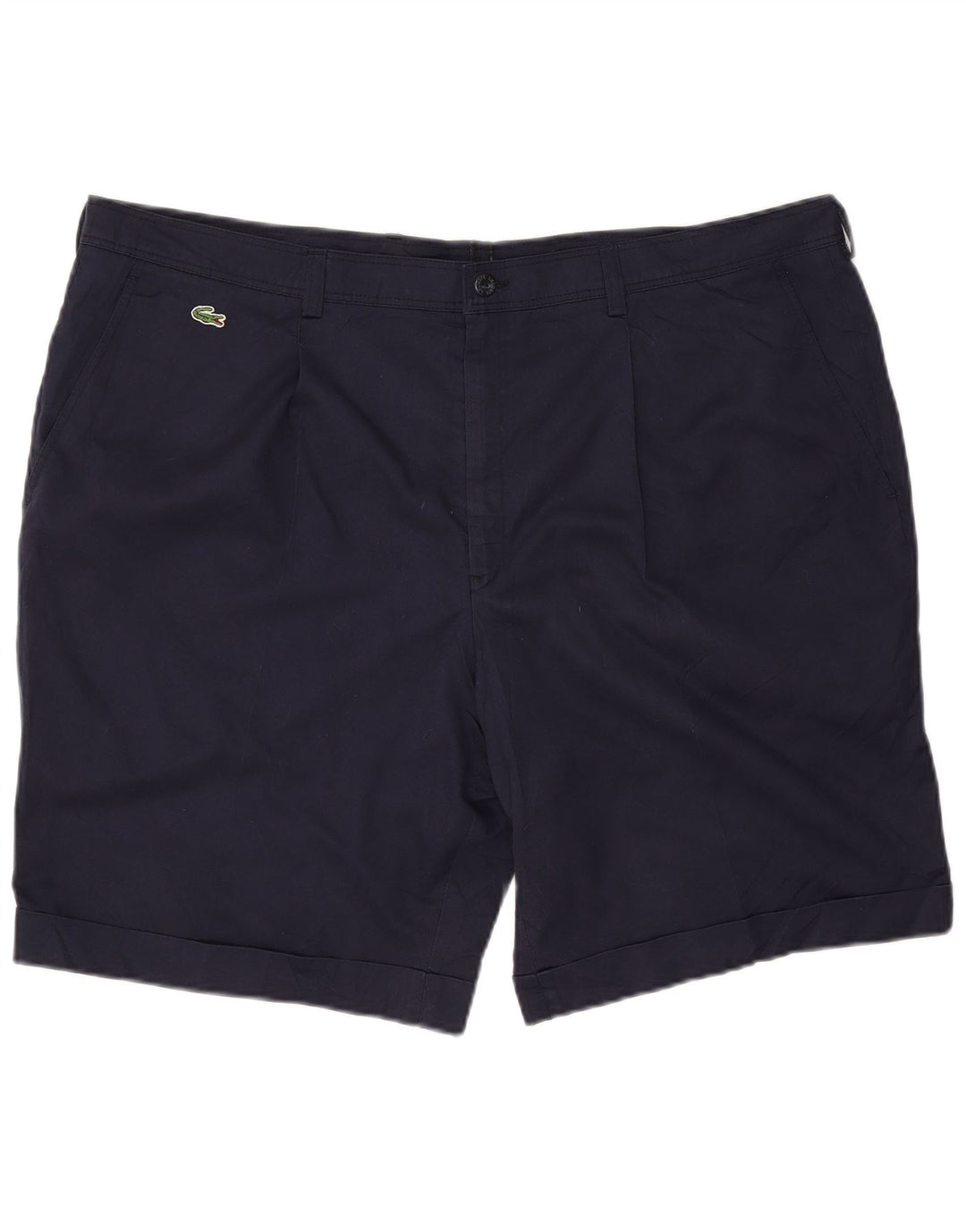 Lacoste Herre Chino Shorts IT 54 2XL W42 Marineblå Polyester