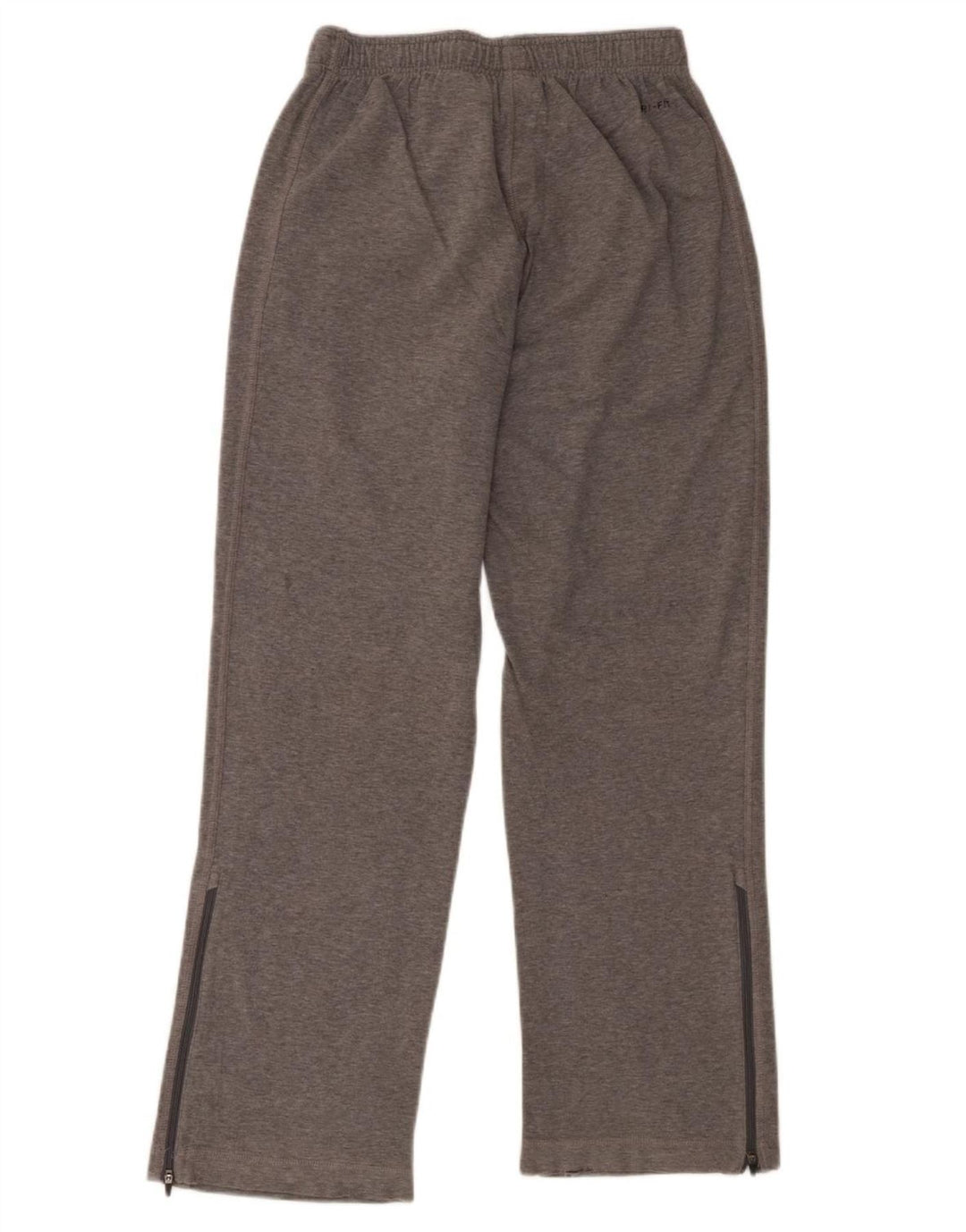 NIKE Mens Dri Fit Tracksuit Trousers Small  Grey Cotton