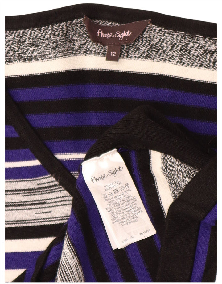 Phase Eight Dame Jumper Dress UK 12 Medium Flerfarvet Stribet