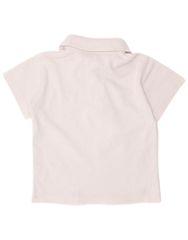Burberry Boys poloshirt 2-3 år hvid