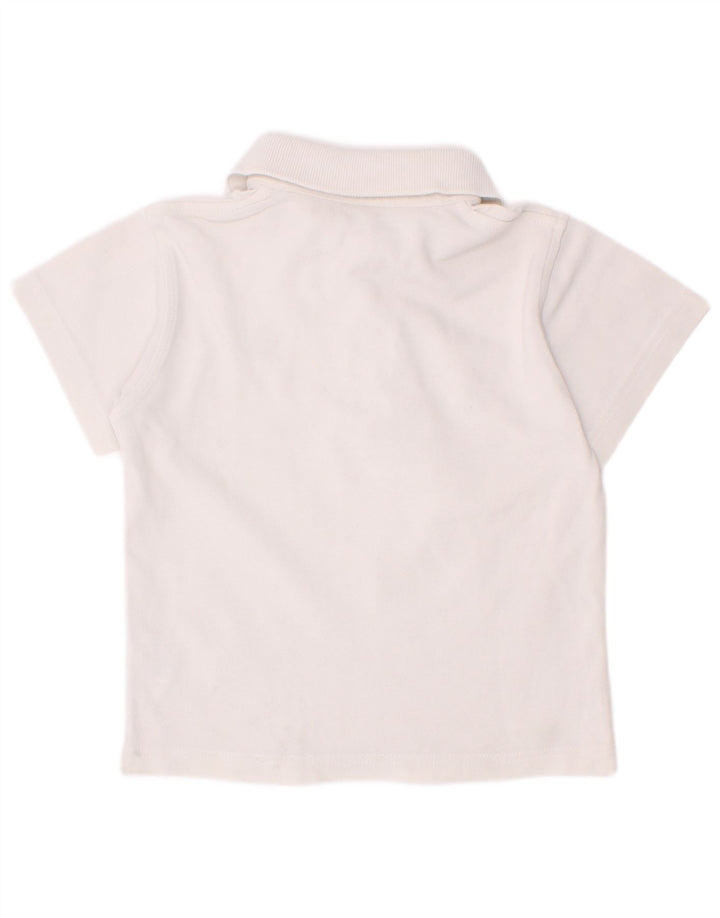 Burberry Boys poloshirt 2-3 år hvid