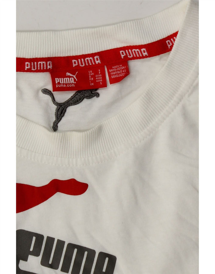 PUMA Herre grafisk vest top lille hvid