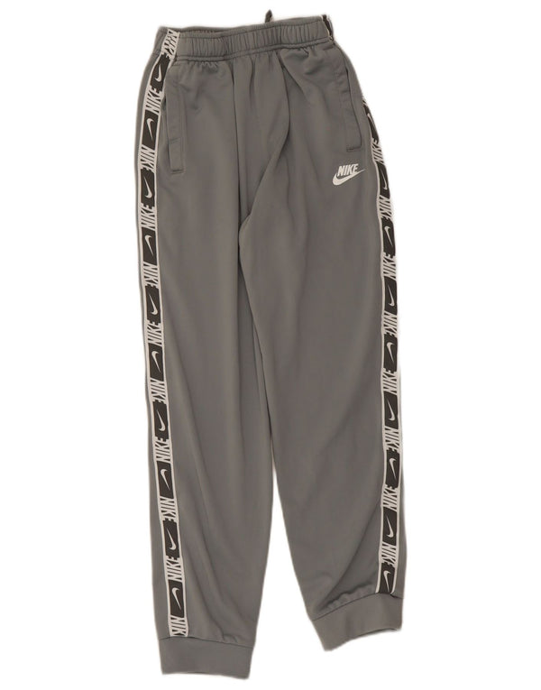 Nike Boys Dri Fit træningsdragt Bukser Joggers 13-14 år XL Grå