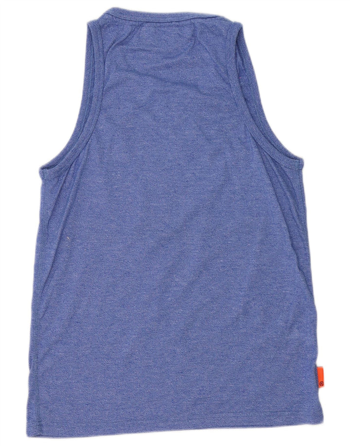 Superdry Herre grafisk vest Top Stor Blå
