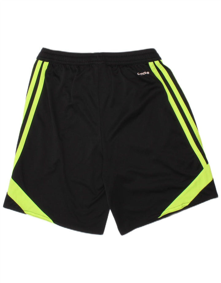 ADIDAS Boys Climalite Sportshorts 11-12 år Sort Colourblock