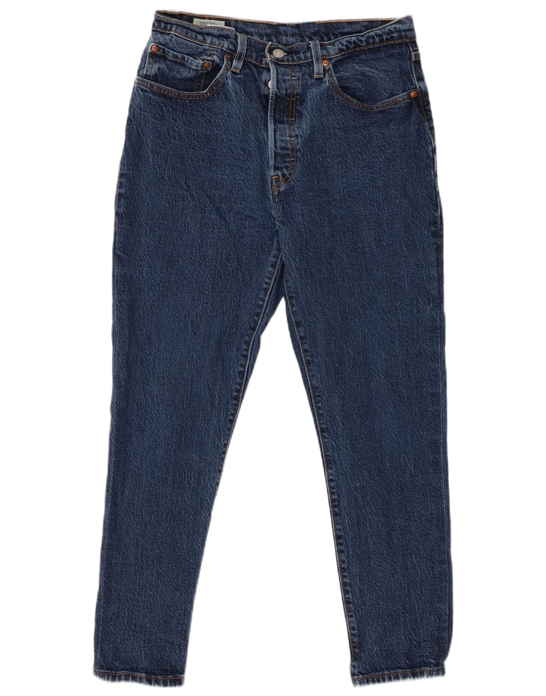 LEVI'S Herre 501 Skinny Jeans W31 L28 Marineblå Bomuld