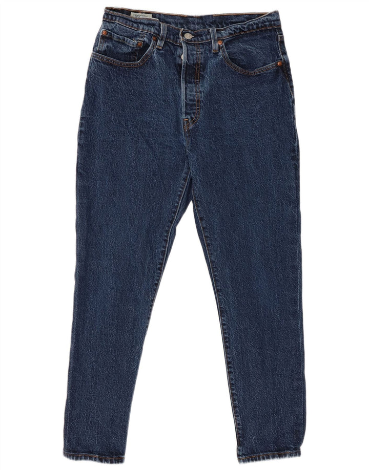 LEVI'S Herre 501 Skinny Jeans W31 L28 Marineblå Bomuld