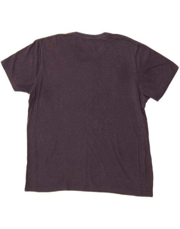 ALPHA INDUSTRIES Herre grafisk T-shirt top XL marineblå