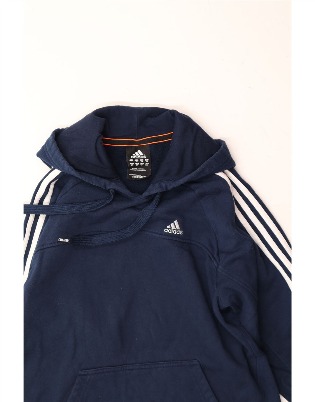 ADIDAS Hættetrøje til mænd Medium marineblå bomuld