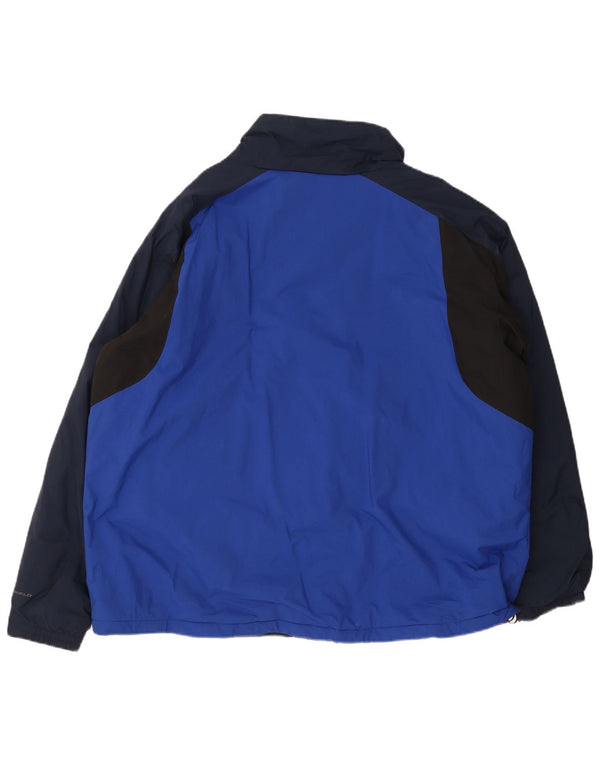 Columbia Herre Hooded Regular Fit Skijakke UK 44 2XL Blå Colourblock