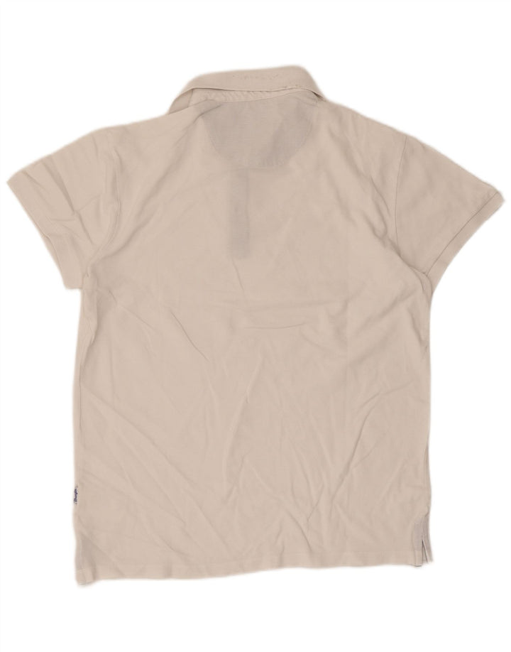 WRANGLER Herre Regular Fit Polo Shirt Medium White Bomuld