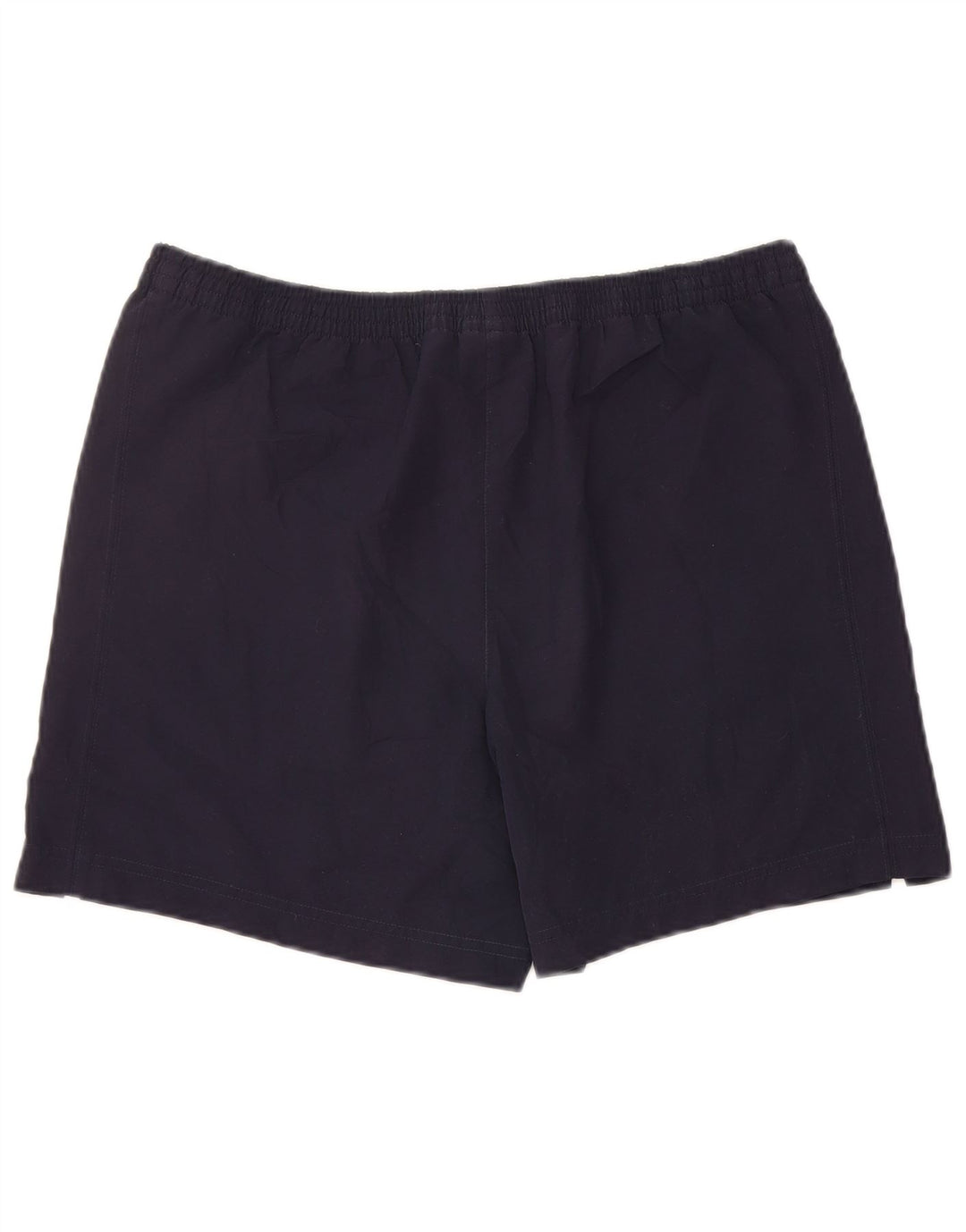 ADIDAS Womens Sport Shorts UK 12 Medium Navy Blue Polyester