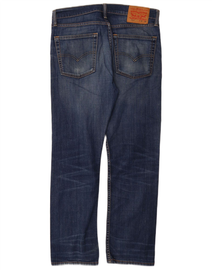 LEVI'S Mens 513 Slim Fit Straight Jeans W32 L30 Blue