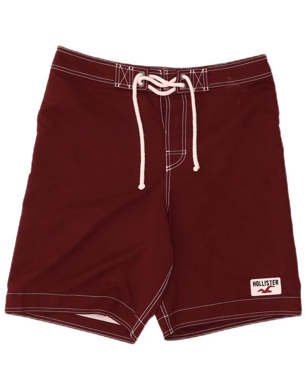 HOLLISTER Badeshorts til mænd Medium Burgundy Polyester
