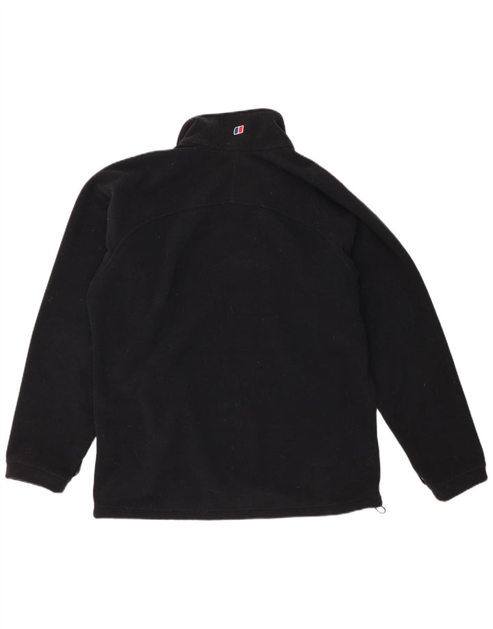 Berghaus Herre Liner Fleece Jakke UK 40 Stor Sort Polyester
