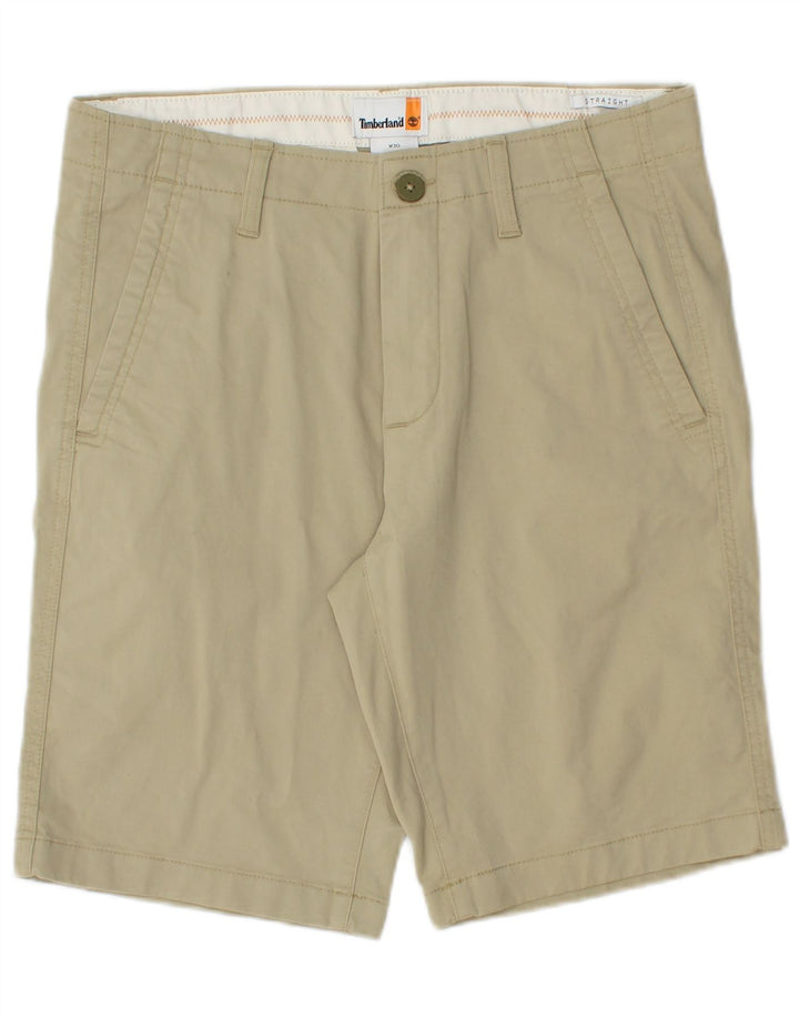 Timberland Herre Chino Shorts W30 Medium Green Bomuld