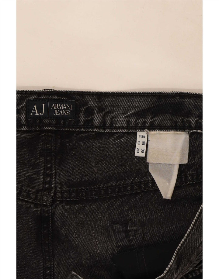 Armani Dame Straight Jeans W38 L32 Grå