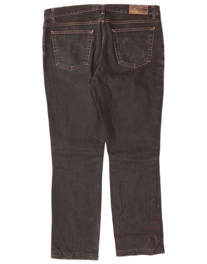 JUST CAVALLI Lige jeans til kvinder W34 L27 sort bomuld