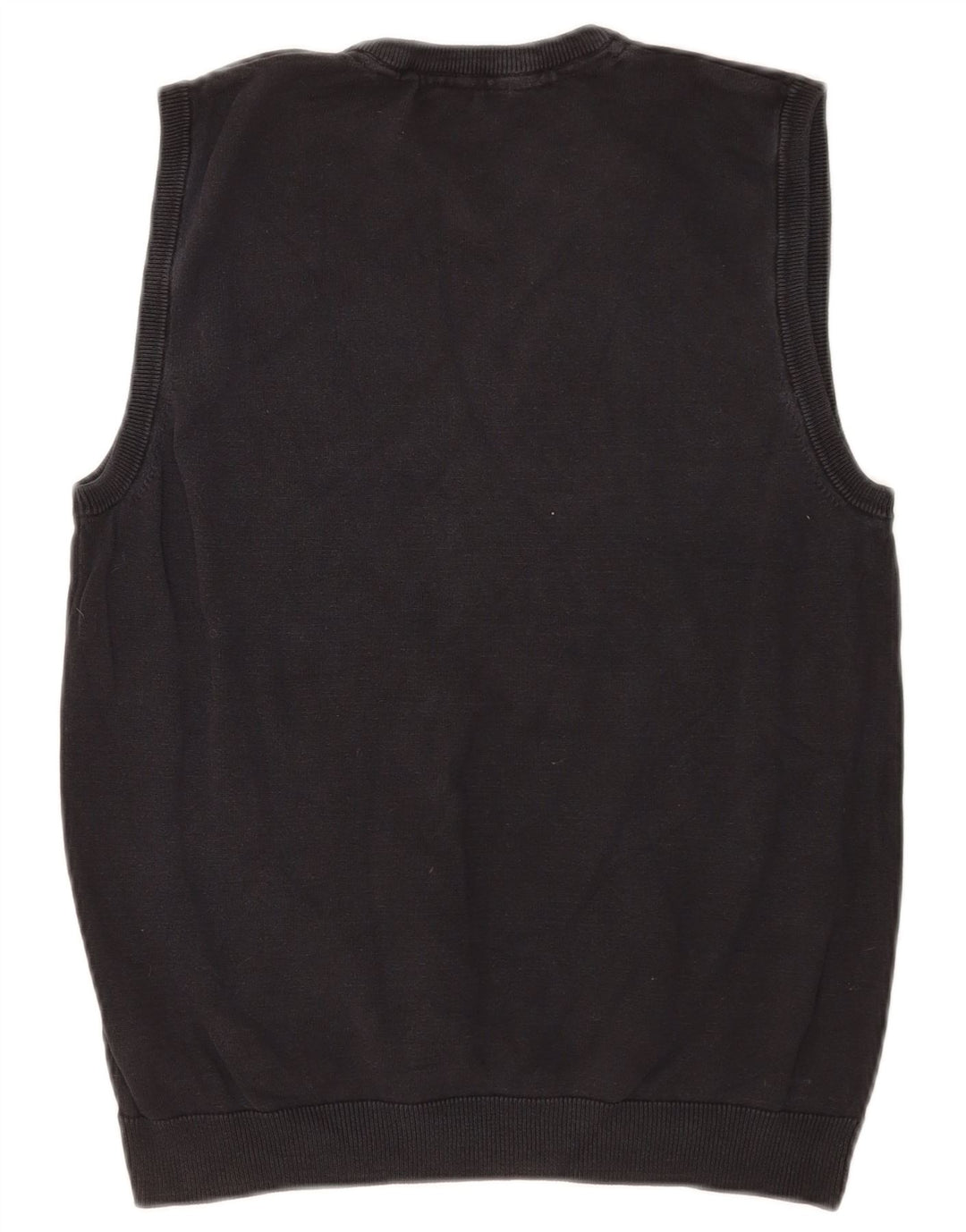 Marks & Spencer Boys Vest Tank Top 14-15 År Sort Bomuld