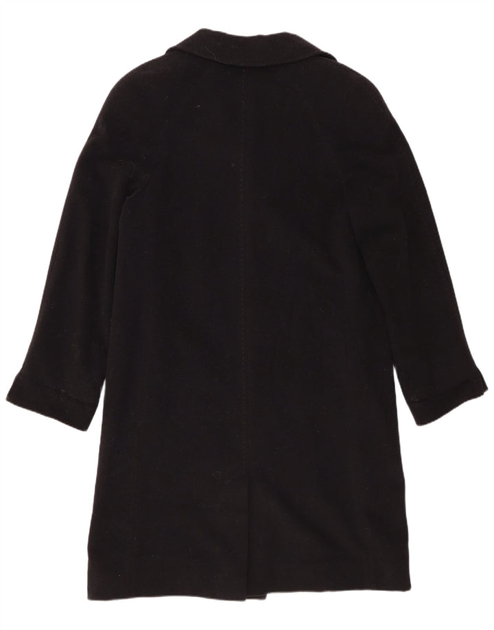 Franco Ancona Dame Overfrakke IT 46 Large Black Virgin Wool