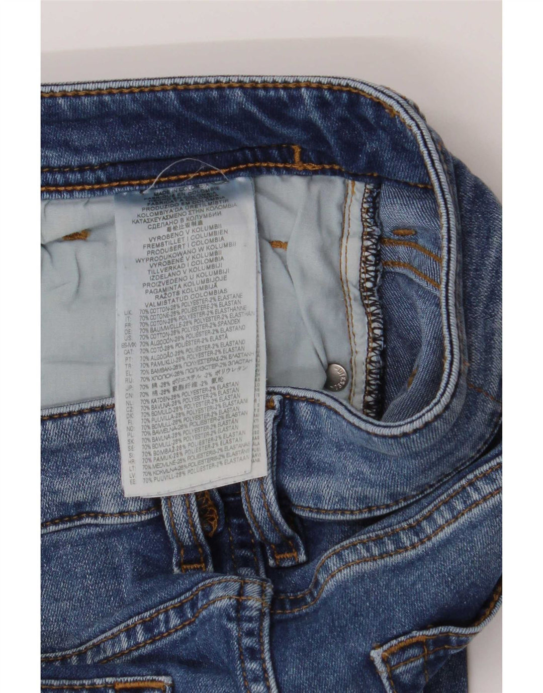Diesel Herre Slim Jeans W32 L30 Blå Bomuld