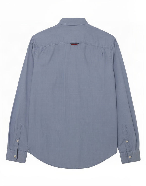 Tommy Hilfiger Mens Shirt Small Blue Cotton