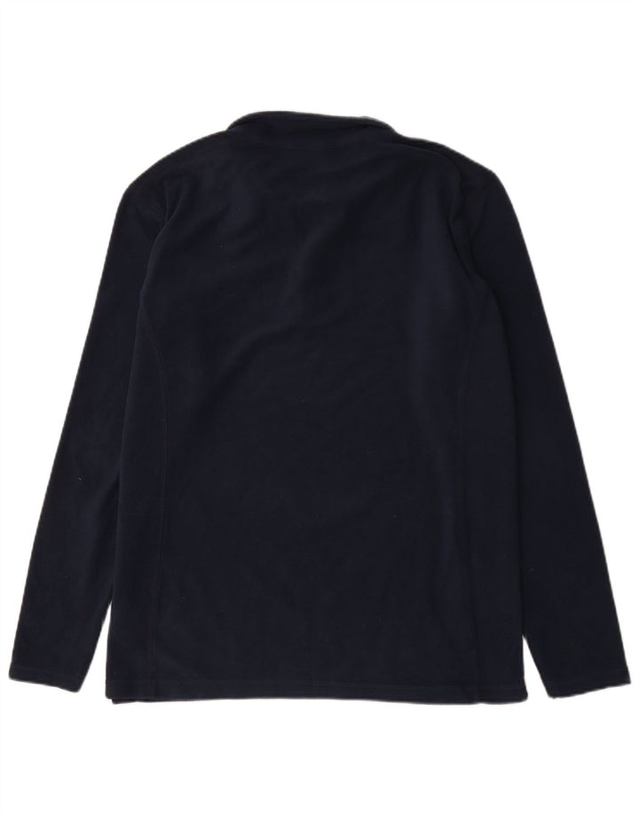 Columbia Herre lynlås hals fleece jumper stor marineblå polyester