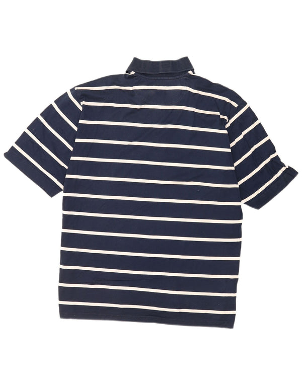 Paul & Shark Herre Yachting Polo Shirt 2XL marineblå stribet bomuld