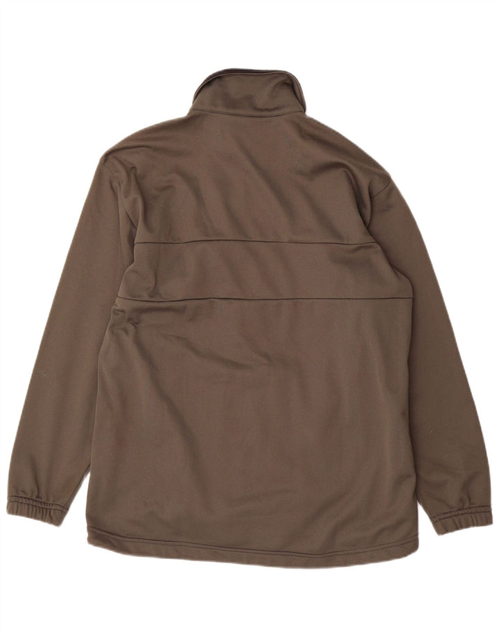 ASICS Dame Loose Fit træningsdragt Topjakke UK 14 Medium Khaki