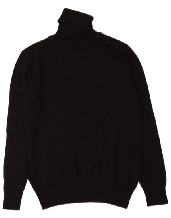 Zara Herre rullehals sweater Medium Sort Akryl