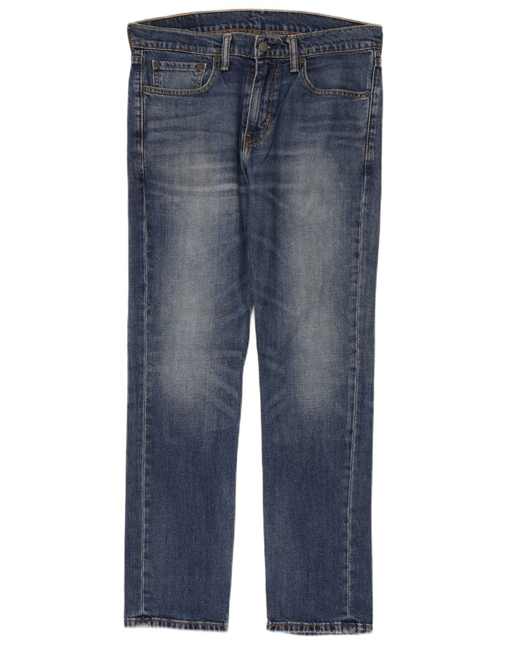 Levi's Herre 511 Slim Jeans W33 L32 Blå Bomuld