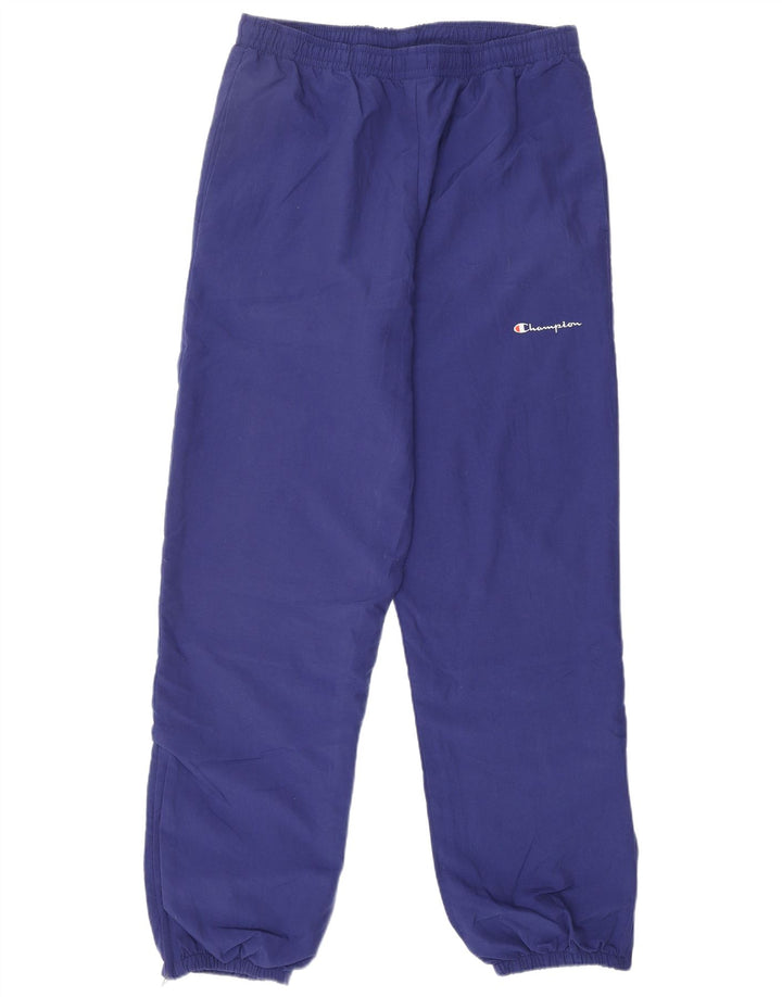 CHAMPION Herre træningsdragt Bukser Joggers Large Navy Blue Nylon