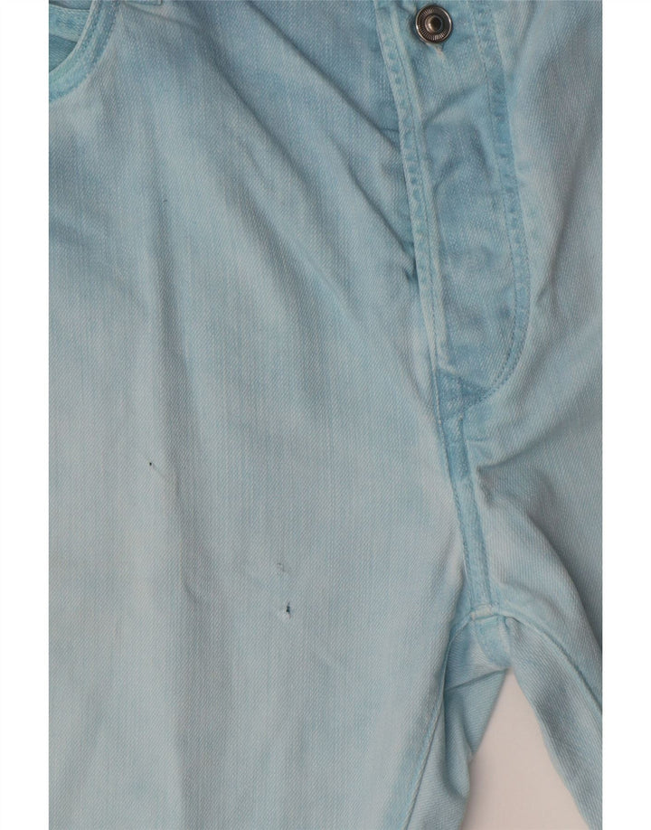 Replay Herre Denim Shorts W34 Stor Blå Bomuld