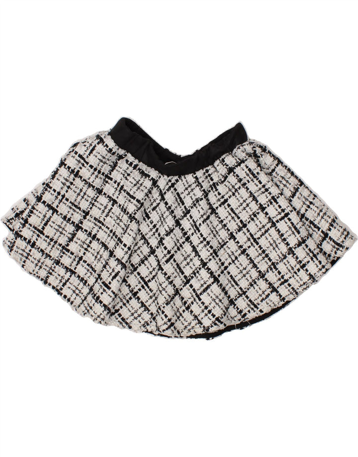 LIU JO Girls A-Line Skirt 13-14 Years W20  White Check Polyester Vintage Liu Jo and Second-Hand Liu Jo from Messina Hembry 