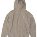 Champion Herre Reverse Weave Hoodie Jumper Medium Grey Flecked Bomuld