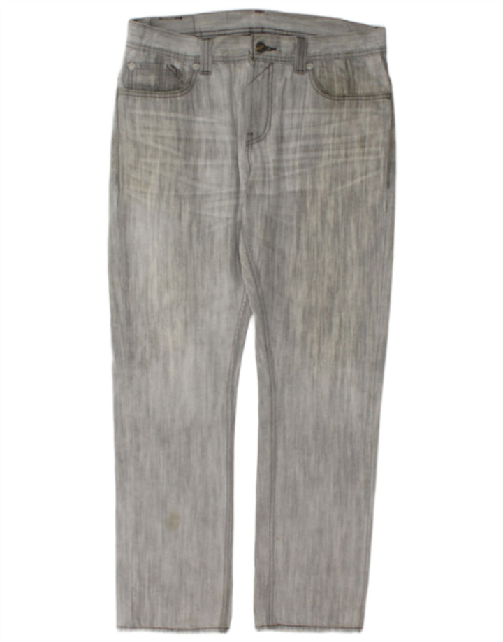 Levi's Herre 511 Slim Jeans W33 L30 Grå Flecked Bomuld