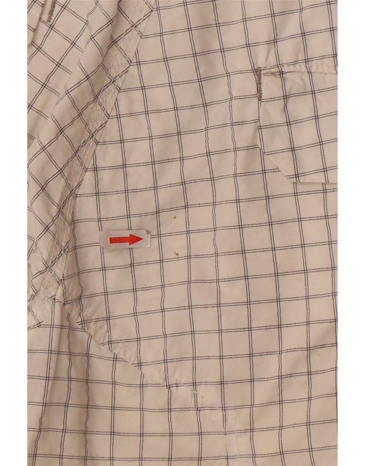 Energie Herre Chino Shorts W31 Medium White Ternet Bomuld