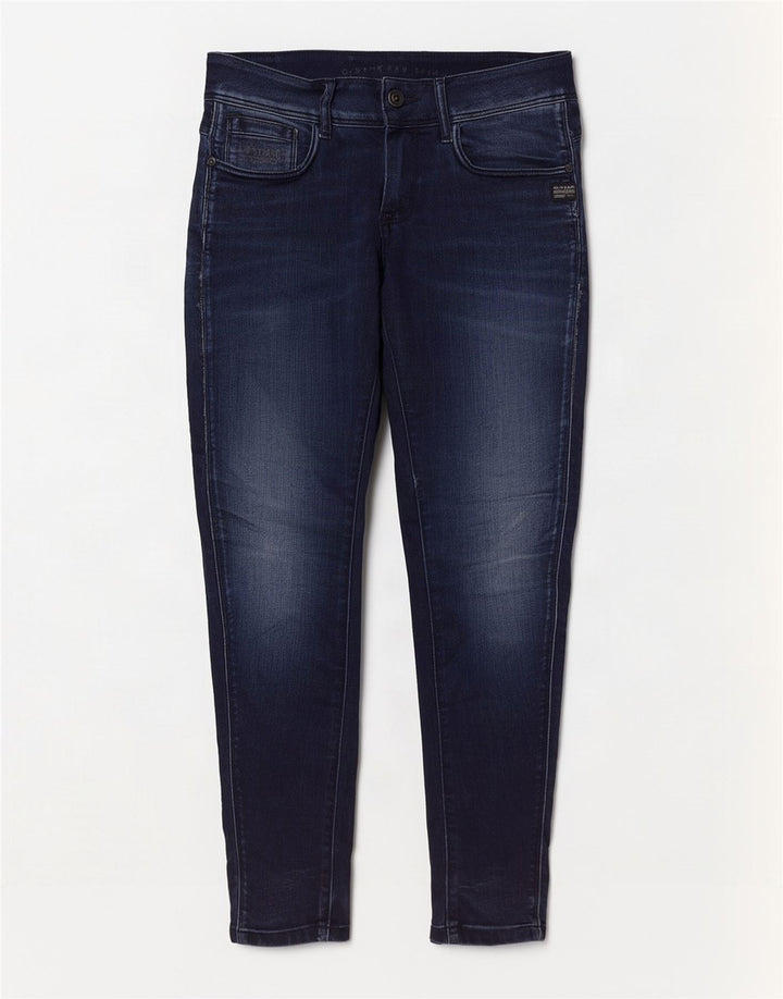 G-Star Dame Midge Slim Jeans W29 L30 Marineblå Bomuld