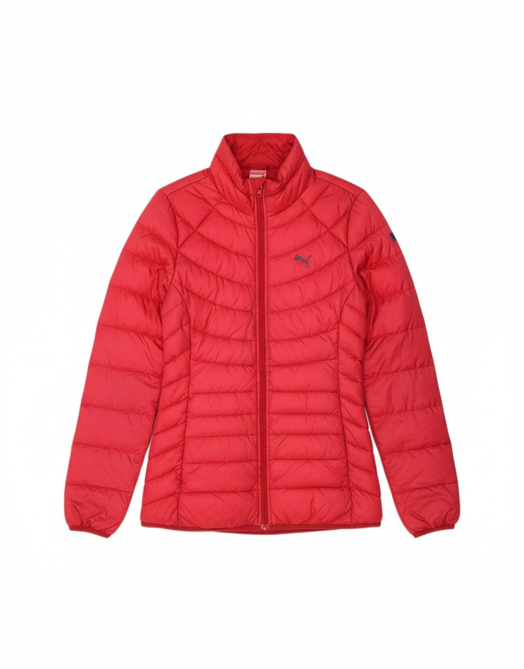 PUMA Womens Padded Jacket UK 10 Small  Pink Nylon