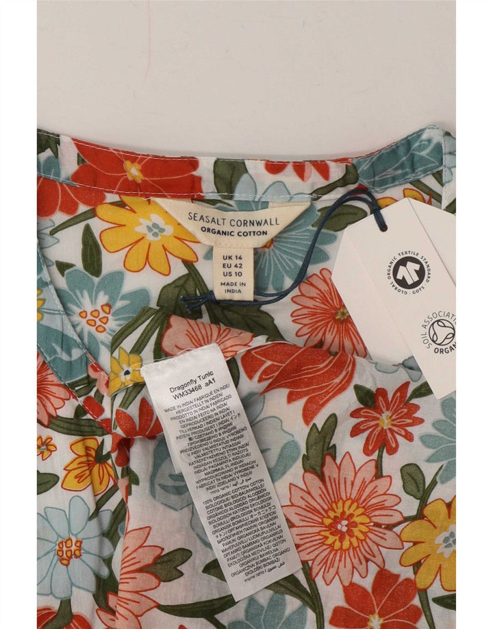 Seasalt Cornwall Dame Tunikakjole UK 14 Large Multicolored Floral