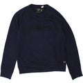 DOCKERS Mens Graphic Sweatshirt Jumper Small Navy Blue Cotton Vintage Dockers and Second-Hand Dockers from Messina Hembry 