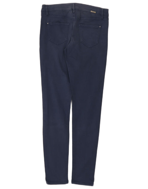 Massimo Dutti Dame Skinny Casual Bukser EU 38 Small W28 L29 Marineblå