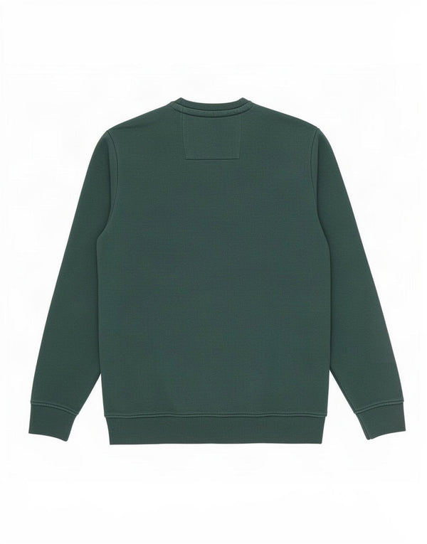 Crew Beklædning Herre Sweatshirt Jumper Stor Grøn Bomuld