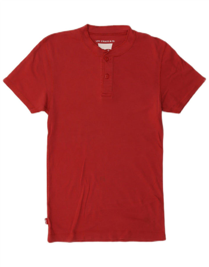 Levi's Herre T-Shirt Top Lille Rød